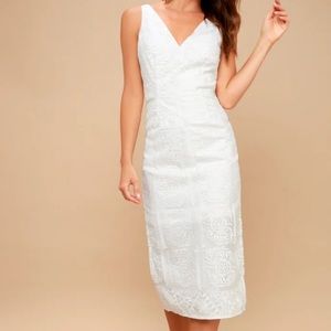 Finders Keepers Spectum Ivory Dress